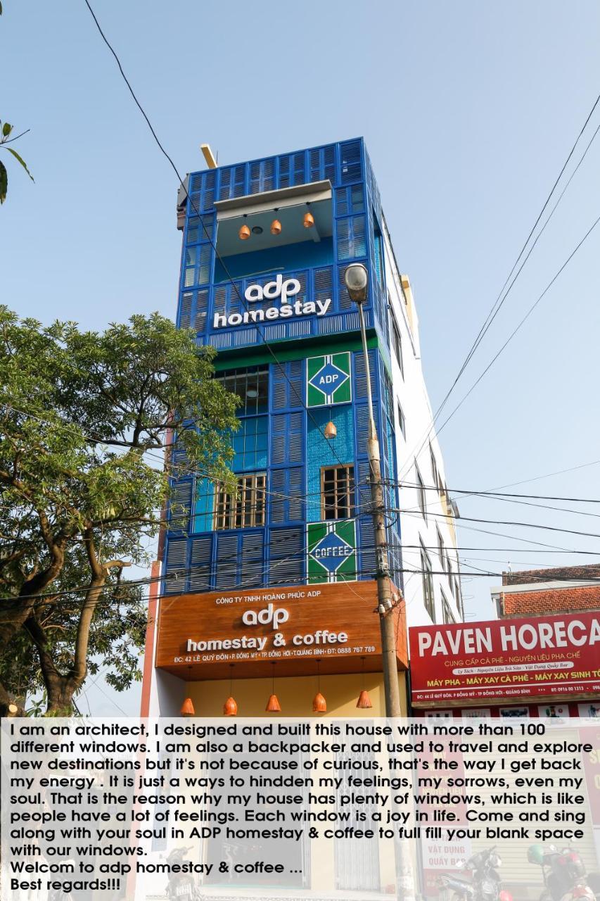 Adp Homestay & Coffee Dong Hoi Eksteriør bilde
